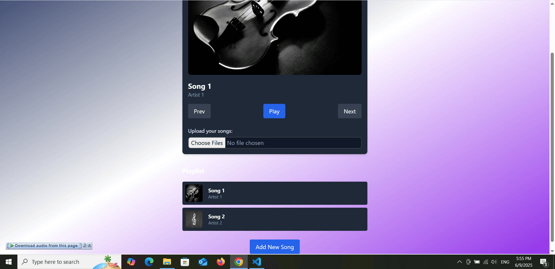 Music Player - image 2